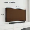 kwmobile 55" TV Abdeckung Indoor - Fernseher Hülle Produktbild-Vorschau 3