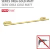 WENKO Turbo-Loc® Badetuchstange Uno Mod. Orea Gold, 60 cm, Produktbild-Vorschau 3