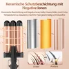 Lockenstab 3 Fässer Welleneisen Keramik Mermaid Hair Waver Produktbild-Vorschau 6