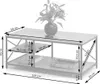 Table basse DINKO - chêne / noir Voir les images du produit 3