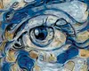 Zuty - Malen nach Zahlen - ABSTRAKTES AUGE EINES JUNGEN Produktbild-Vorschau 1