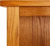 vidaXL Knihovna 5 přihrádek 45x22x140 cm dubový masiv Náhled obrázku produktu 4