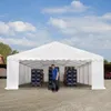 TOOLPORT Tendone deposito 8x12 m PVC 750 N tenda capannone Anteprima dell’immagine prodotto 3