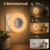 2er-Set LED Nachtlicht dimmbar, mit Dämmerungssensor, Produktbild-Vorschau 5