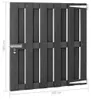 vidaXL Gartentor WPC 100 x 100 cm Grau Produktbild-Vorschau 5
