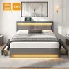 okwish Polsterbett Doppelbett 140 x 200 cm mit Produktbild-Vorschau 3