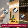 Paulmann LED Strip Profile Base White Diffuser 1m Náhled obrázku produktu 6