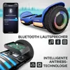 Bluewheel 6,5" Premium Hoverboard HX720_BLUE Hoverboard – Produktbild-Vorschau 5