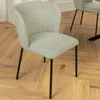 riess-ambiente Design Stuhl LYON grün-rosa kariert Bouclé Produktbild-Vorschau 1