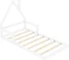 Sweiko 90x200cm Lit d'enfant, lit plat, forme maison, pin Voir les images du produit 10