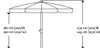 Schneider Sonnenschirm Aquila silbergrau Ø 200 cm Produktbild-Vorschau 2