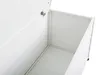 BELIANI Gartentruhe 190L Weiß Aluminium Wasserfest mit Produktbild-Vorschau 8