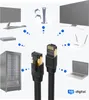 hb-digital 5m RJ45 Patchkabel CAT 8.1 S/FTP LSZH schwarz Produktbild-Vorschau 8