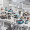 Service de table en faïence, ensemble de vaisselle vancasso Voir les images du produit 9
