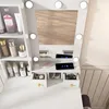 MODFU Schminktisch-Set mit verstellbarer LED-Beleuchtung, Produktbild-Vorschau 9