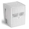 A white humidifier is shown from a three-quarter angle against a white background. Produktbild-Vorschau