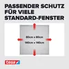 tesa Insektenschutz  Fliegengitter Fenster Rahmen Alu FALT Produktbild-Vorschau 3