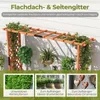 Jardinière COSTWAY avec treillis, toit suspendu et support Voir les images du produit 5