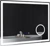 Specchio da bagno a LED kleankin, 80 x 60 cm, con Anteprima dell’immagine prodotto 1