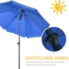 Slunečník Outsunny Ø180cm slunečník na terasu s UV ochranou Náhled obrázku produktu 5