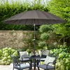 Angel Living 250cm Sonnenschirm Sonnenschutz neigbar Produktbild-Vorschau 6