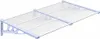 vidaXL Türvordach Grau und Transparent 152,5x90 cm Produktbild-Vorschau 1