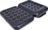 Two black inflatable air mattresses are shown side-by-side on a white background. Náhled obrázku produktu