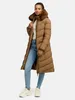 Tazzio Damen Wintermantel F801 (Camel, S) Produktbild-Vorschau 5