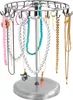 Belle Vous Kettenständer Schmuck Silber Drehbar (23 Haken) Produktbild-Vorschau 1