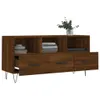 vidaXL Armoire TV marron imitation chêne 102x36x50 cm Voir les images du produit 4