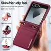 Handyhülle für Samsung Galaxy Z Flip 7, Leder Crossbody Produktbild-Vorschau 6
