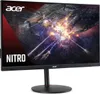 A computer monitor displaying a space battle scene with explosions and spaceships. Produktbild-Vorschau