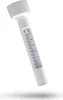 A white thermometer with blue liquid inside, shown against a white background. Produktbild-Vorschau