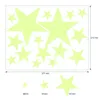 Leuchtsticker Wandtattoo, 435pcs Leuchtsterne Punkten und Produktbild-Vorschau 5