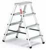 Baulich | Haushaltsleiter - Aluminium - 2 x 4 Stufen - Max. Produktbild-Vorschau 1