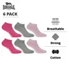 Lonsdale 6 Paar Socken Piquet-Herstellung  Baumwolle Produktbild-Vorschau 3