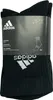 A package of black Adidas socks with the Adidas logo visible. Náhled obrázku produktu