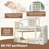 Merax Etagenbett Kinderbett 90x200cm mit Stauraum und Produktbild-Vorschau 11