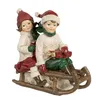 Clayre & Eef Figurine de décoration Enfants 12x6x11 cm Voir les images du produit 2
