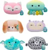 Squishmallows Stackables Purple Cat Teddybär    One Size Produktbild-Vorschau 2