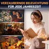 A collage of images showing different festive and cozy scenes, with text overlay. Produktbild-Vorschau