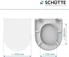 SCHÜTTE Sedile per WC Duravit STARCK 3, Duravit ME BY Anteprima dell’immagine prodotto 9