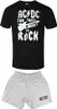 AC/DC - Pigiama con pantaloncini "For Those About to Rock" Anteprima dell’immagine prodotto 1