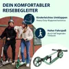 Hudora Roller Big Wheel 215 Advanced - Groene kinderstep Productafbeelding-voorbeeld 4