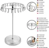 Belle Vous Kettenständer Schmuck Silber Drehbar (23 Haken) Produktbild-Vorschau 4
