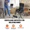 Universal Rollstuhl Kopfstütze Rückenlehne Verstellbar Produktbild-Vorschau 6