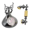 Vintage-Telefonwecker, einzigartig, elegant, genaue Zeit, Produktbild-Vorschau 3