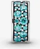 Pandora 791817MCZ Charm Clip Petrolfarben Sterling Silber Produktbild-Vorschau 3