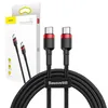 A product shot of a USB-C cable and its packaging. Produktbild-Vorschau
