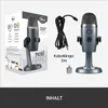 BLUE MICROPHONES Yeti Nano Premium USB Mikrofon (Shadow Produktbild-Vorschau 1